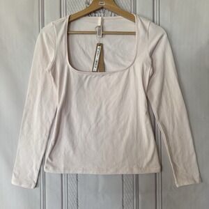 Skims sold n/a sold  Jersey Scoop Neck Long Sleeve T-